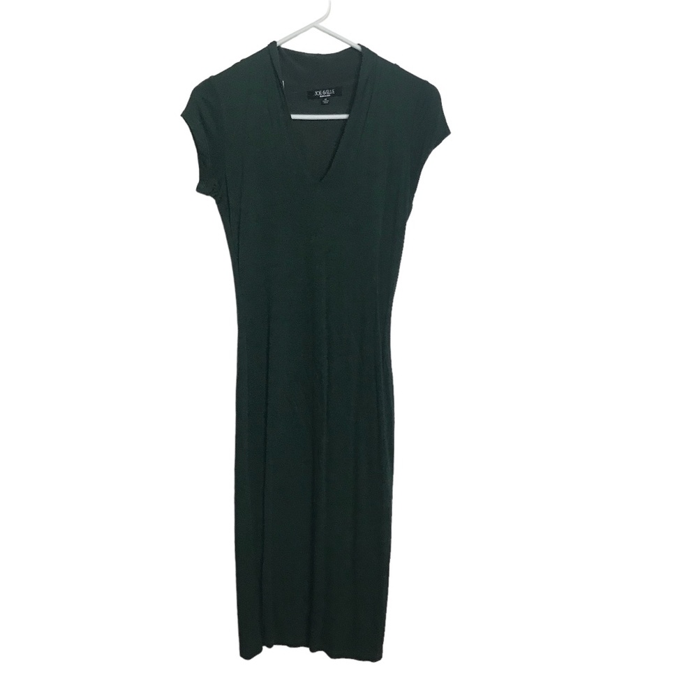 Joe & Elle Dark Green V-neck Very Short Sleeve Dress Junior’s Size: Medium NWOT